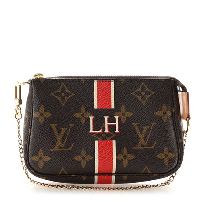 Louis Vuitton Monogram My LV Heritage Mini Pochette Accessories White Rouge 1 of 8