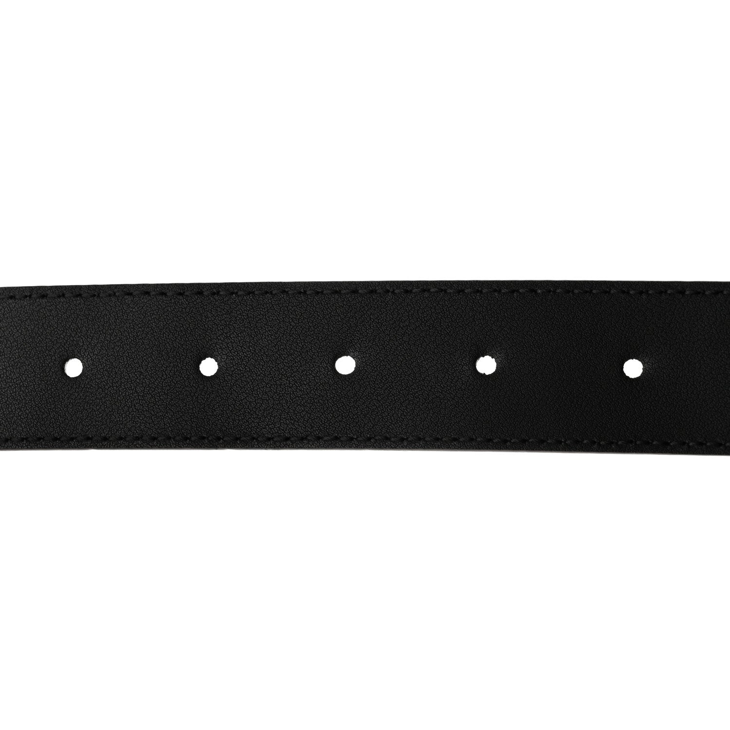 Gucci Calfskin Double G 30mm Belt 80 32 Black 4 of 5