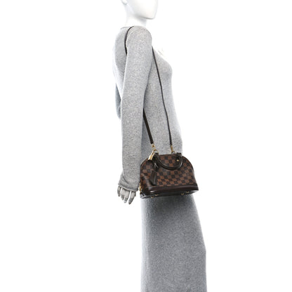 Louis Vuitton Damier Ebene Alma BB 2 of 14