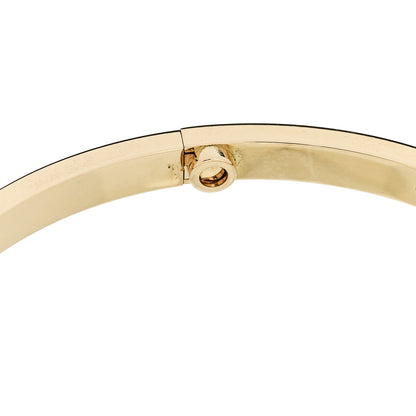 Cartier 18K Yellow Gold Small LOVE Bracelet 18 6 of 7