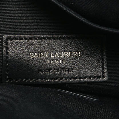 Saint Laurent Crinkled Calfskin Matelasse Niki Bill Pouch Red 6 of 11