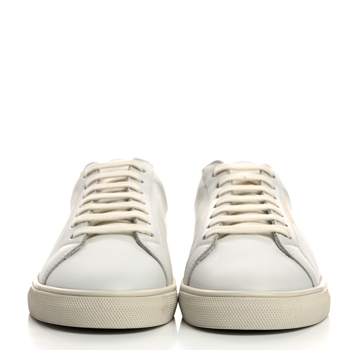 Calfskin Andy Low Top Sneakers 36.5 Blanc Optique