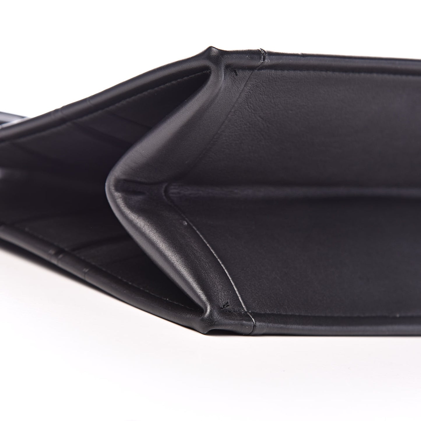 Calfskin Embossed Medium Book Tote Black
