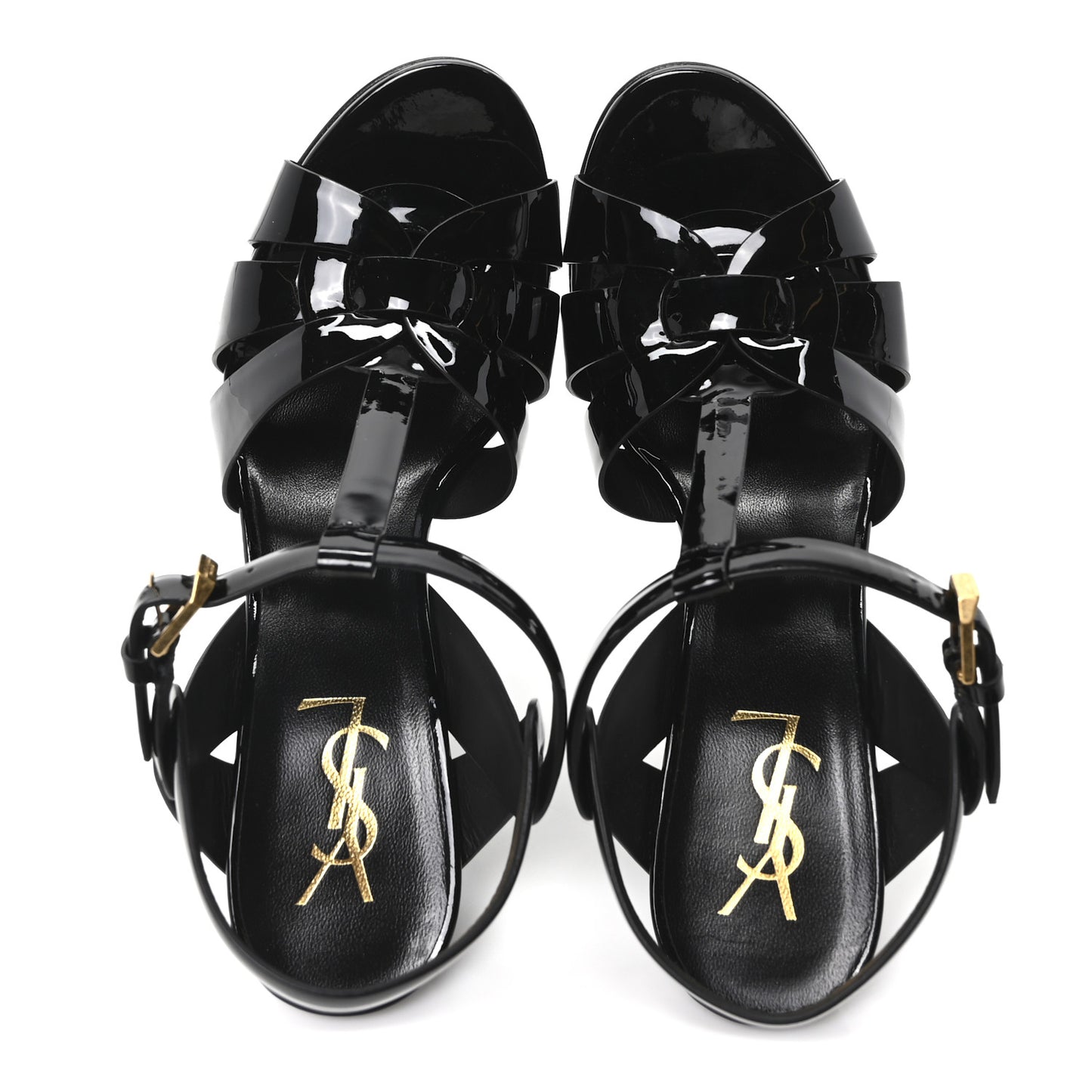 Patent Tribute 105 Platform Sandals 37 Black