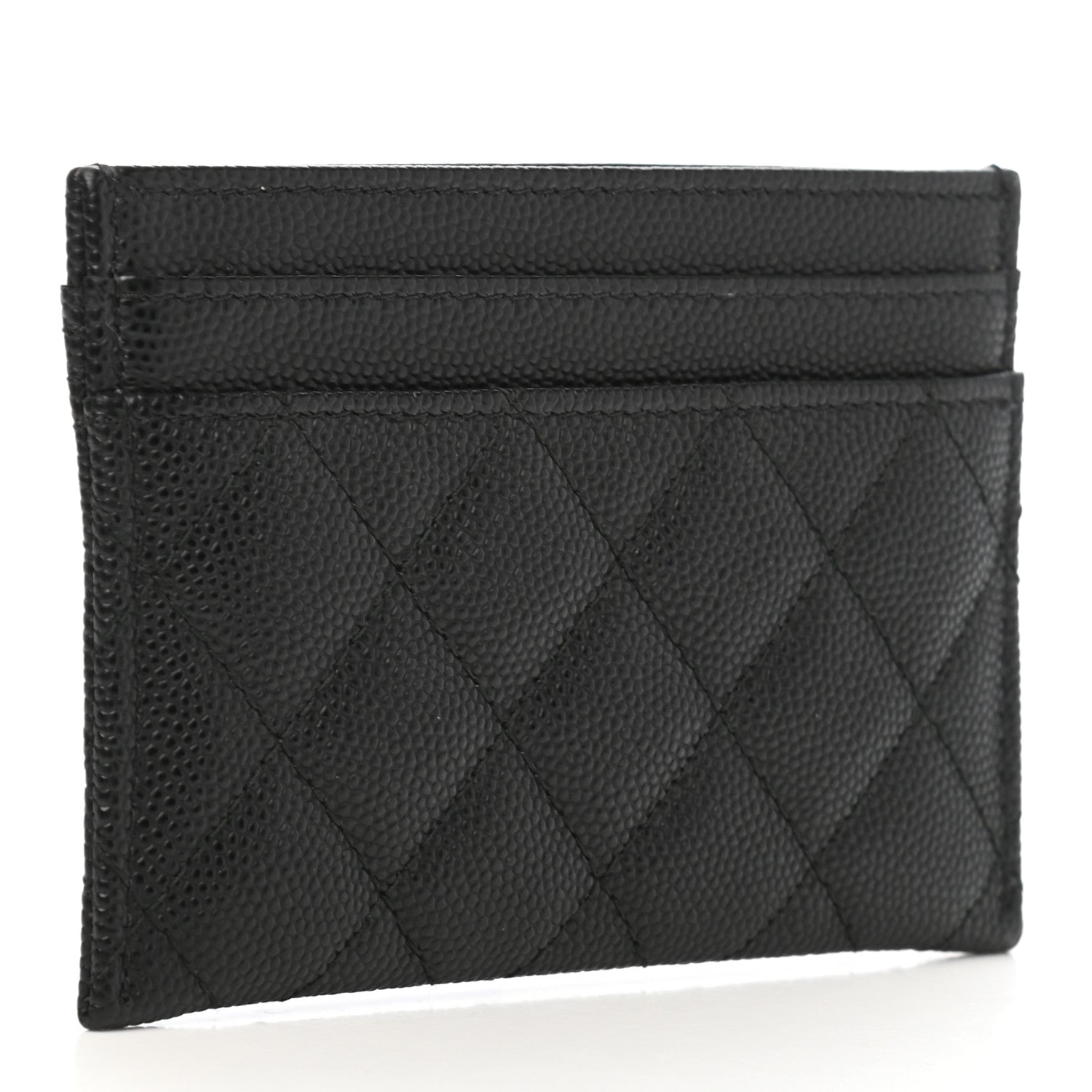 Chanel Caviar Quilted Boy Card Holder Black 3 of 7