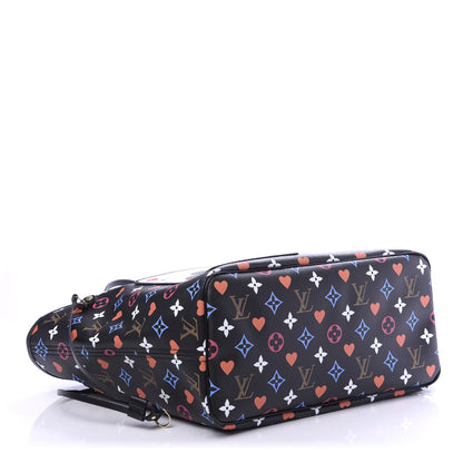 Louis Vuitton Game On Neverfull MM Black 4 of 11