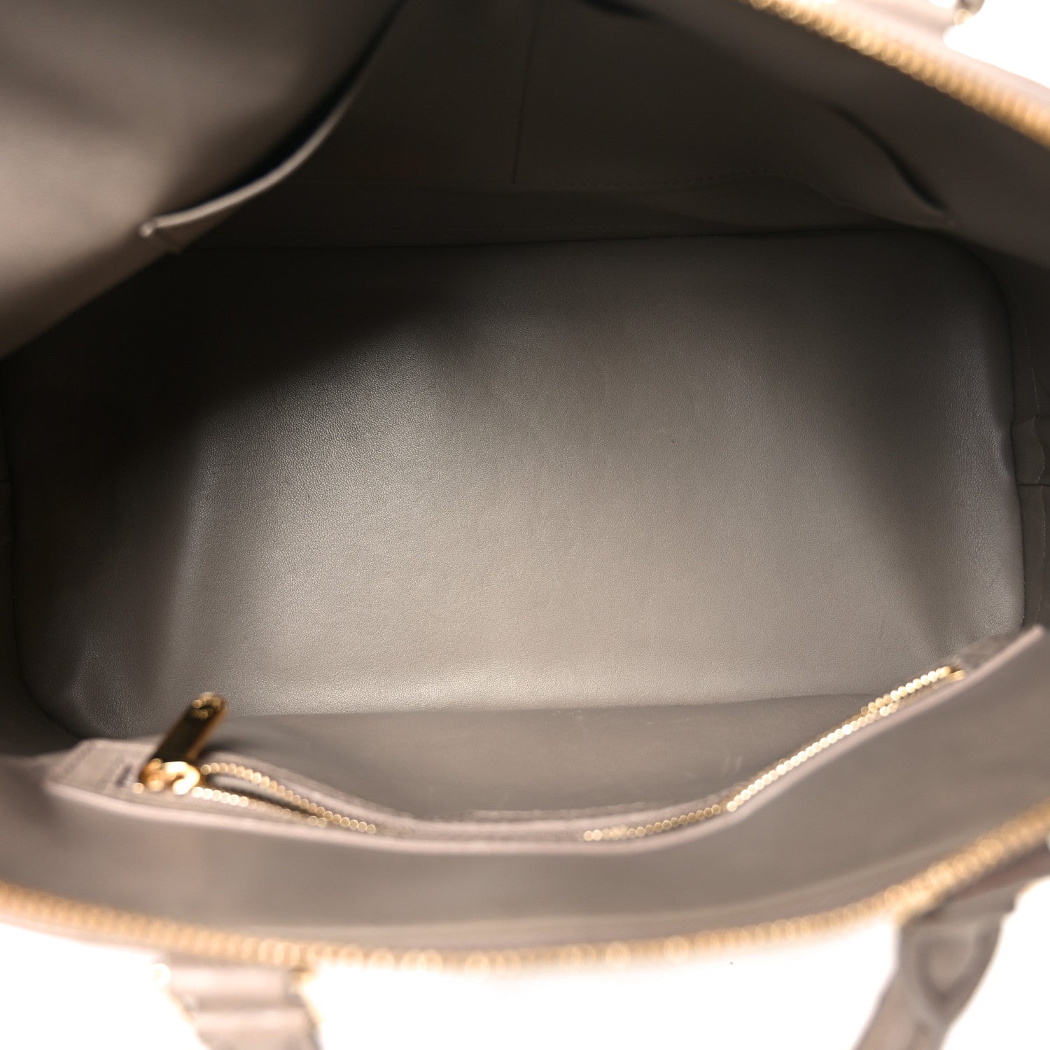 Louis Vuitton Ostrich Alma GM Gris 5 of 11