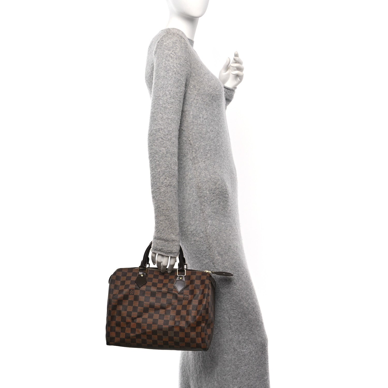 Louis Vuitton Damier Ebene Speedy 30 2 of 10