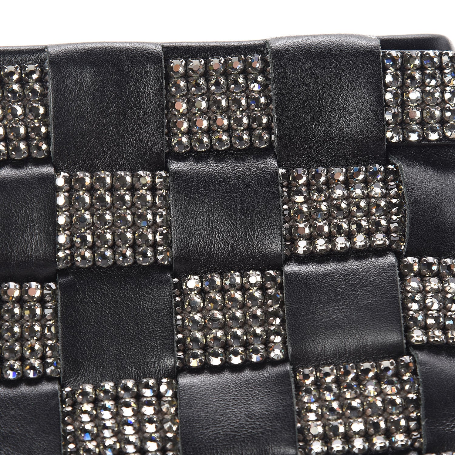 Chanel Lambskin Crystal Wristlet Black 14 of 14