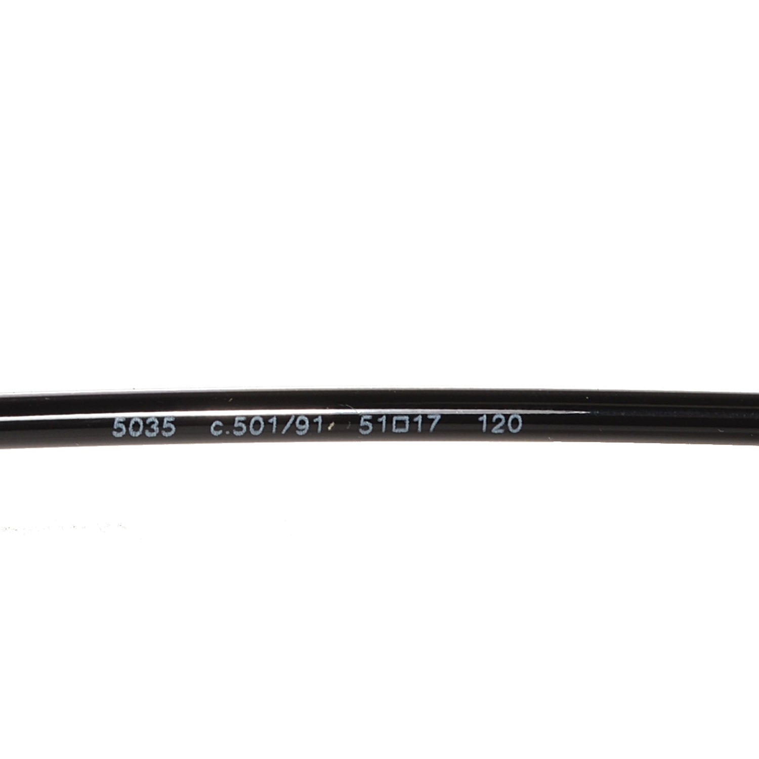 Chanel Cat Eye Sunglasses 5035 Black 3 of 6
