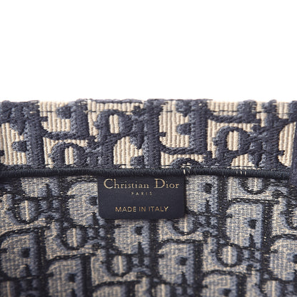 Christian Dior Oblique Book Tote Blue Multicolor 6 of 10