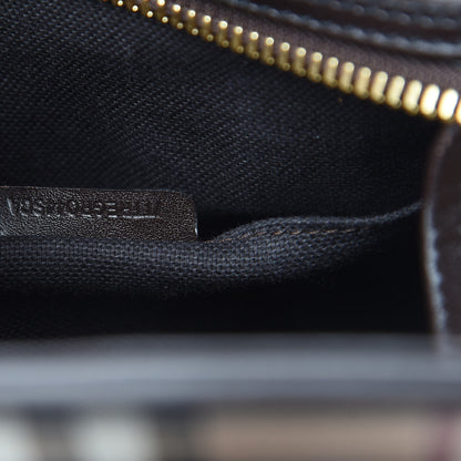 Burberry Haymarket Check Minford Portrait Tote Chocolate 8 of 15
