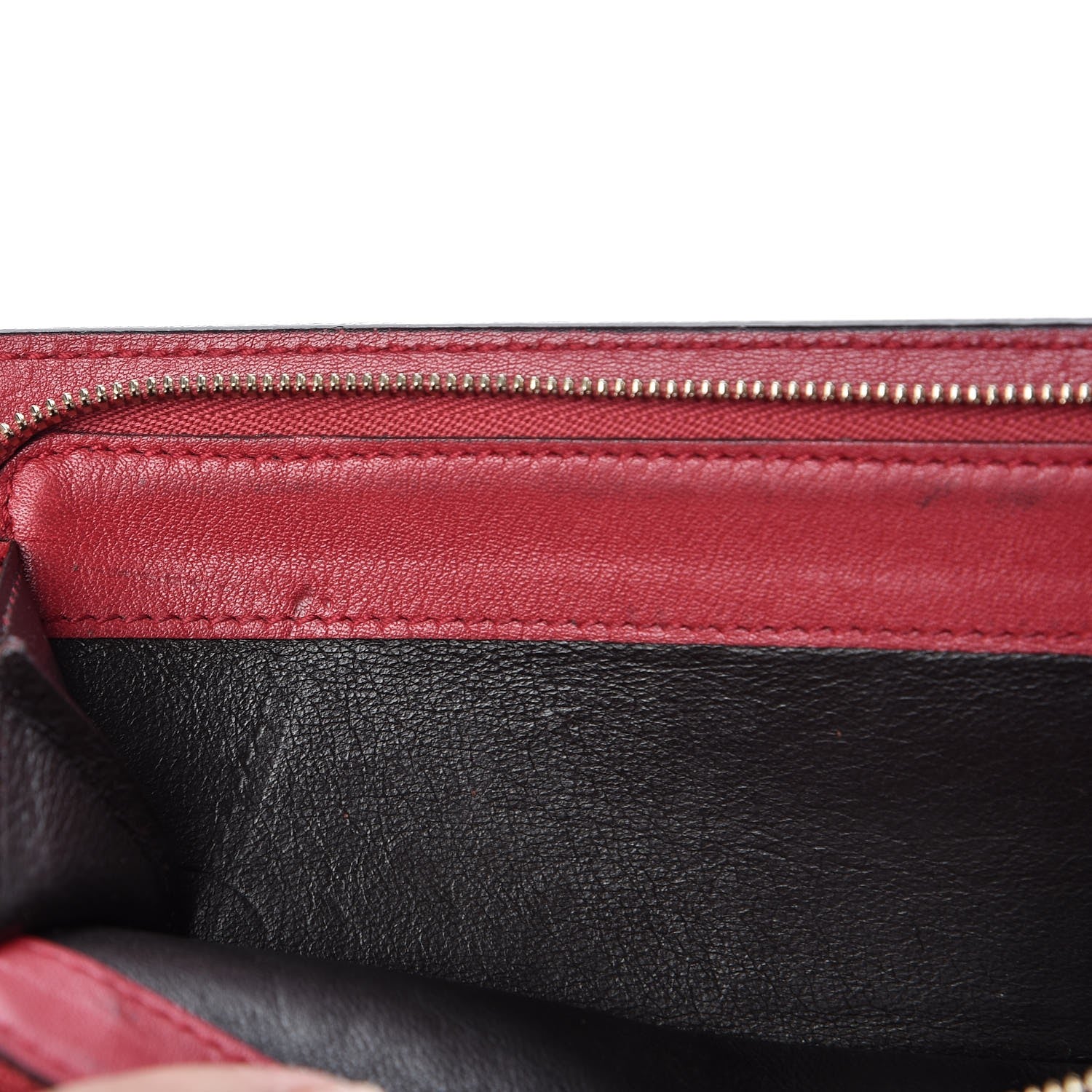 Gucci Microguccissima Continental Wallet Red 9 of 9