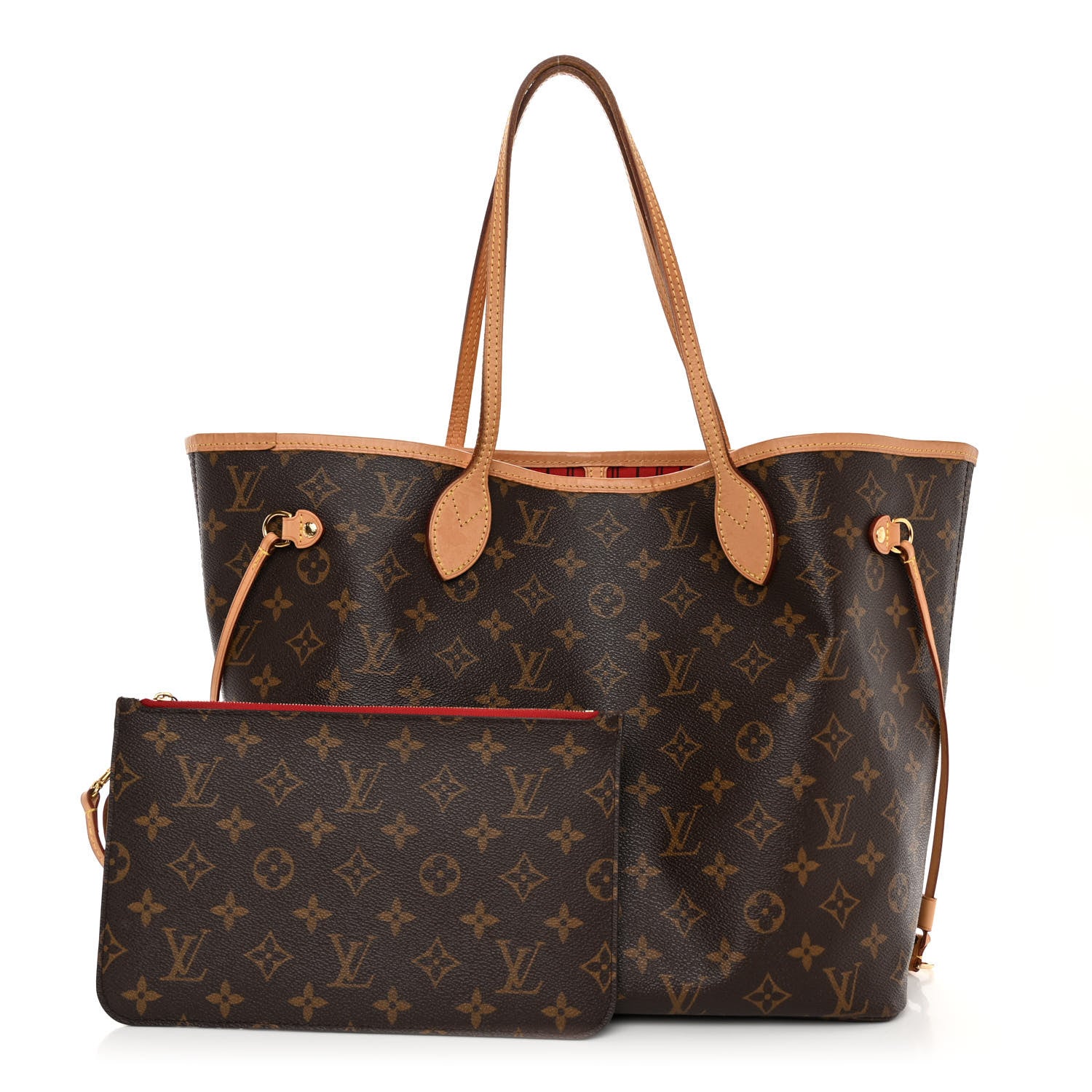 Louis Vuitton Monogram Neo Neverfull MM Cherry 3 of 12