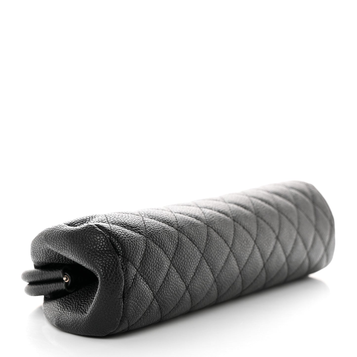 Caviar Quilted Timeless Clutch Black