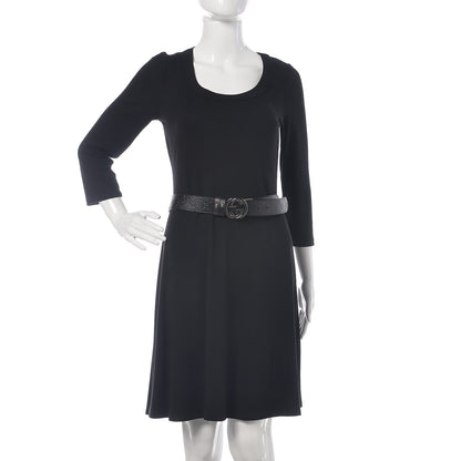 Gucci Guccissima Signature Interlocking G Reversible 37mm Belt 105 42 Black Cocoa 2 of 5