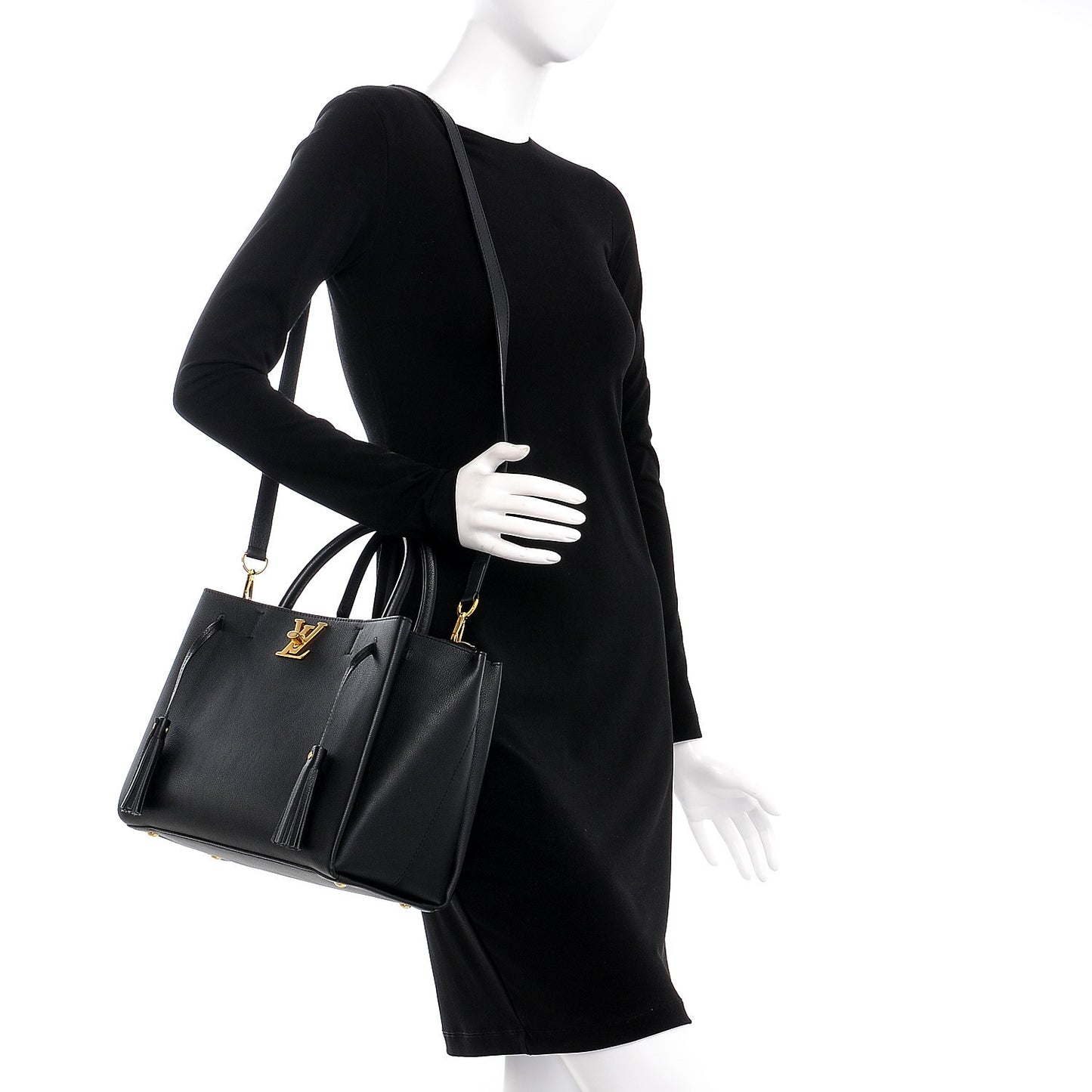 Calfskin Lockmeto Black