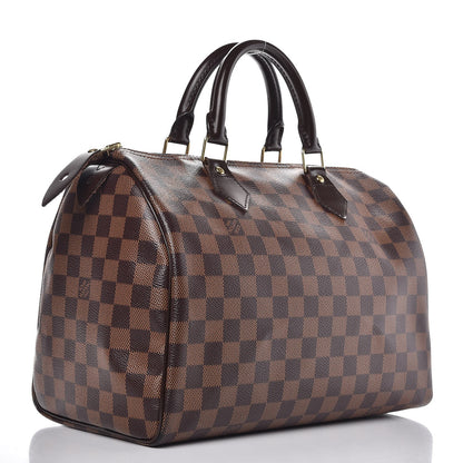 Louis Vuitton Damier Ebene Speedy 30 3 of 8