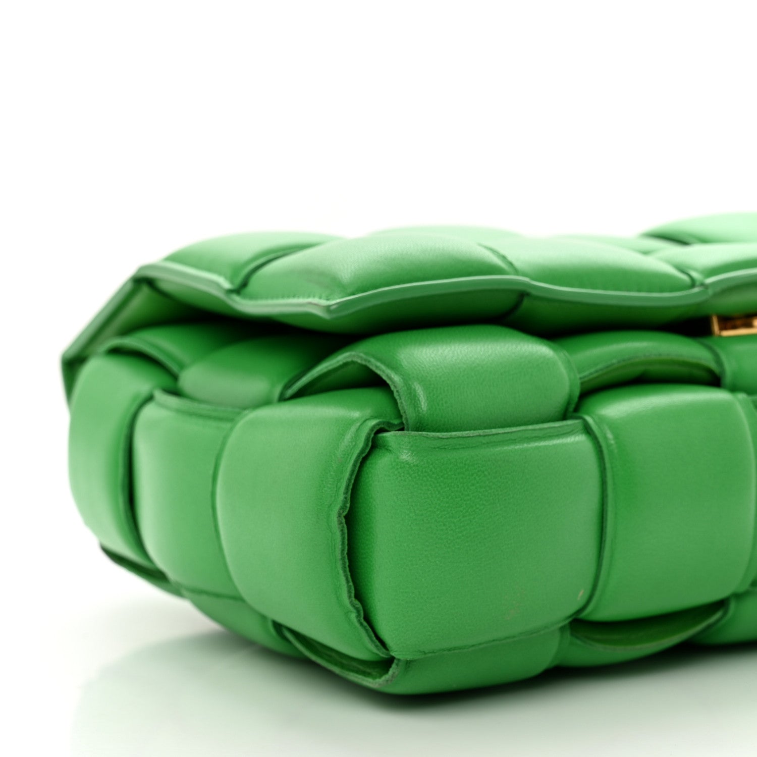 Bottega Veneta Nappa Maxi Intreccio Padded Cassette Crossbody Bag Parakeet 8 of 9