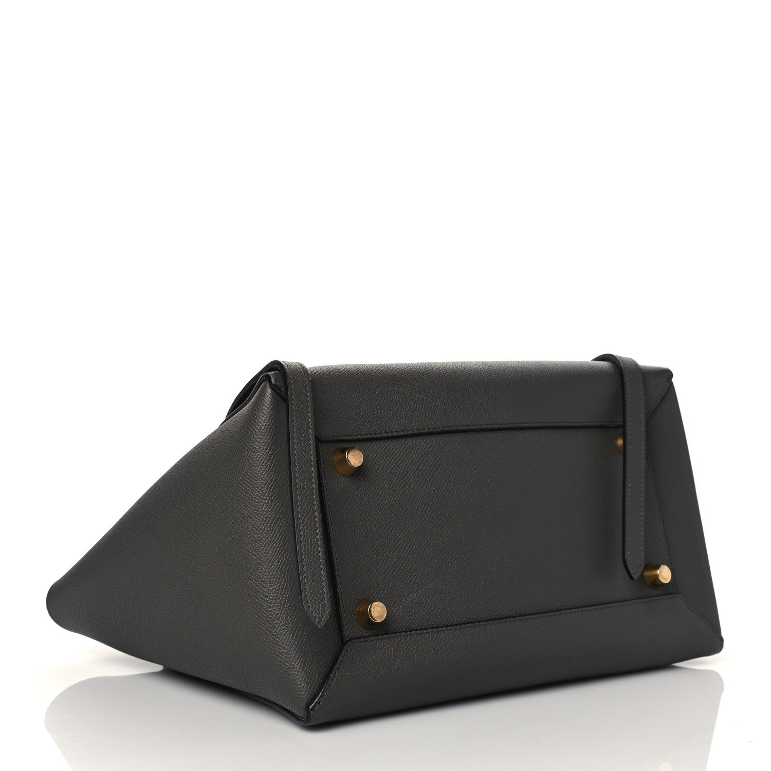 Celine Grained Calfskin Mini Belt Bag Grey 4 of 10