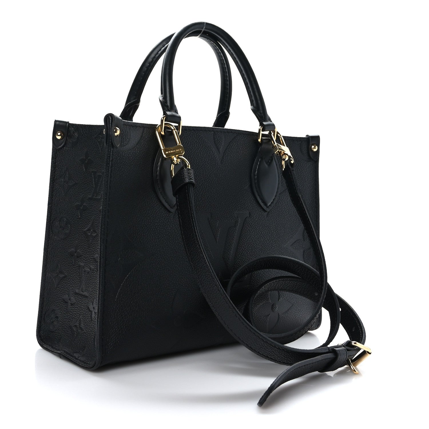 Louis Vuitton Empreinte Monogram Giant Onthego PM Black 2 of 8