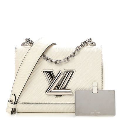Louis Vuitton Epi Twist Shoulder Bag PM White 1 of 10