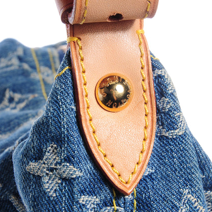 Louis Vuitton Denim Baggy GM Blue 6 of 9