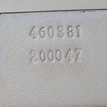 Gucci Calfskin Medium Sylvie Top Handle Tote White 7 of 10