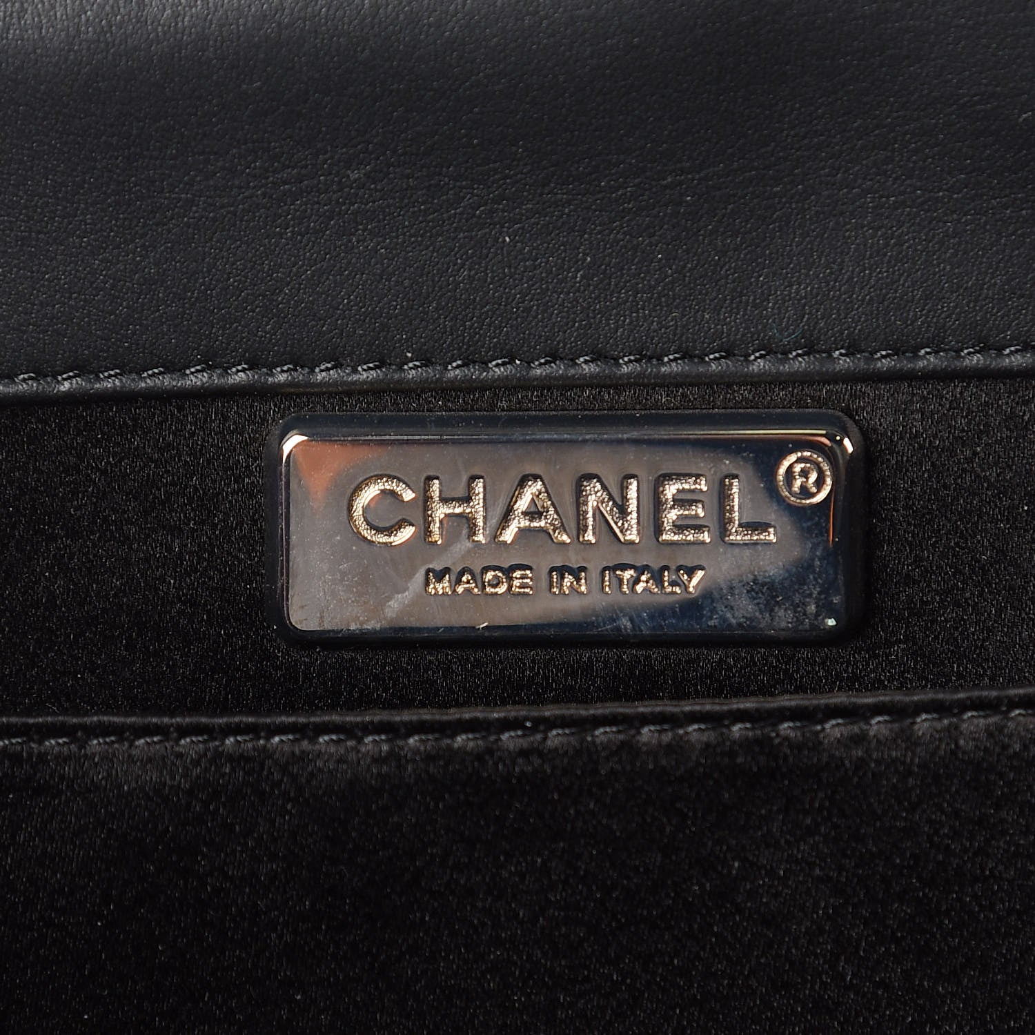 Chanel Patent Quilted Boy Flap Clutch Black 6 of 11