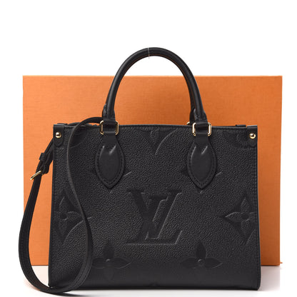Louis Vuitton Empreinte Monogram Giant Onthego PM Black 11 of 11
