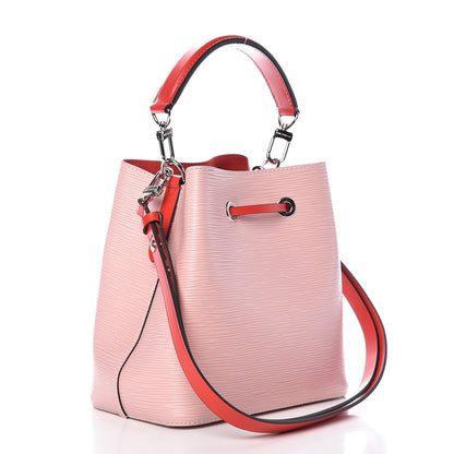 Louis Vuitton Epi NeoNoe BB Rose Ballerine 3 of 9