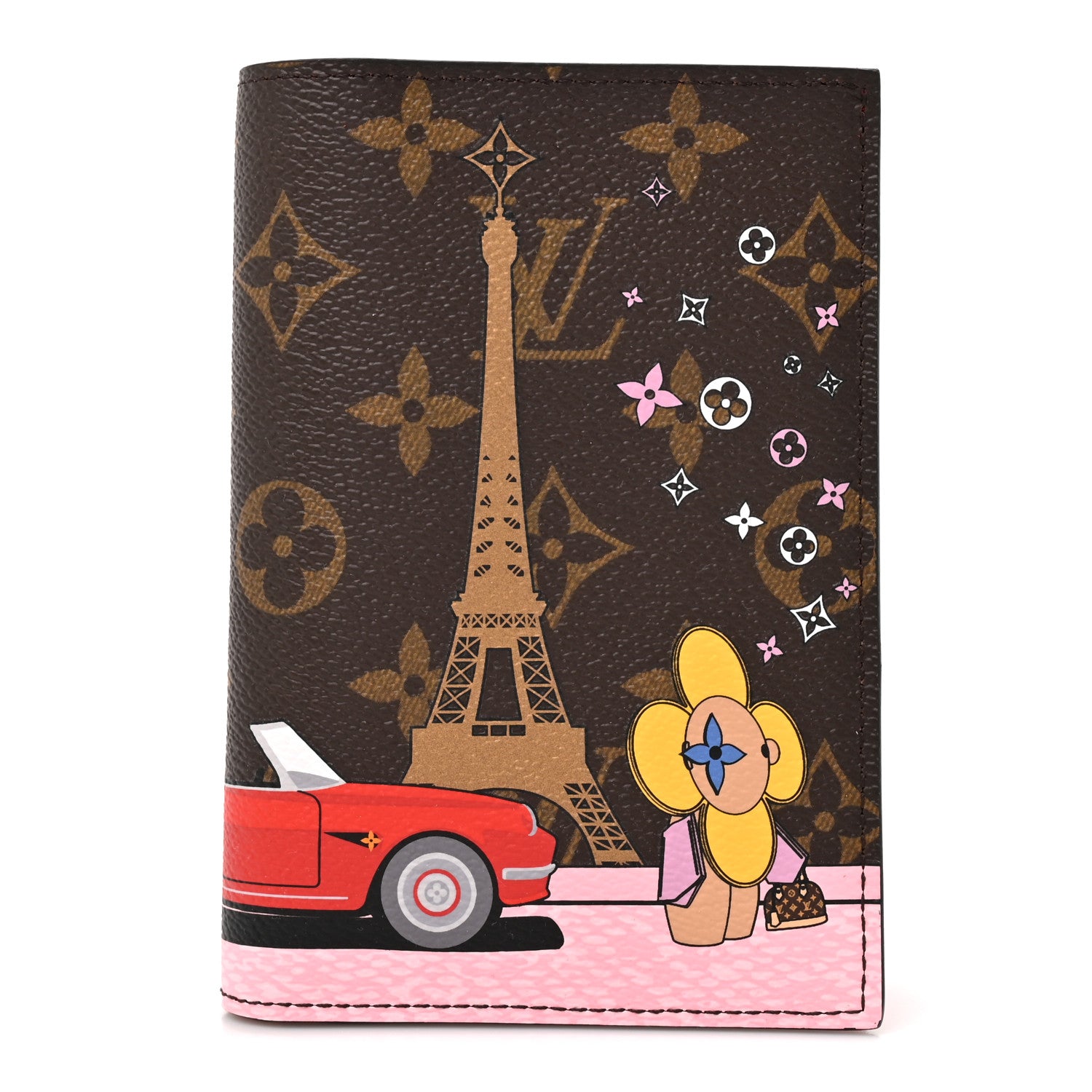 Louis Vuitton Monogram 2019 Christmas Animation Passport Cover Rouge 1 of 7