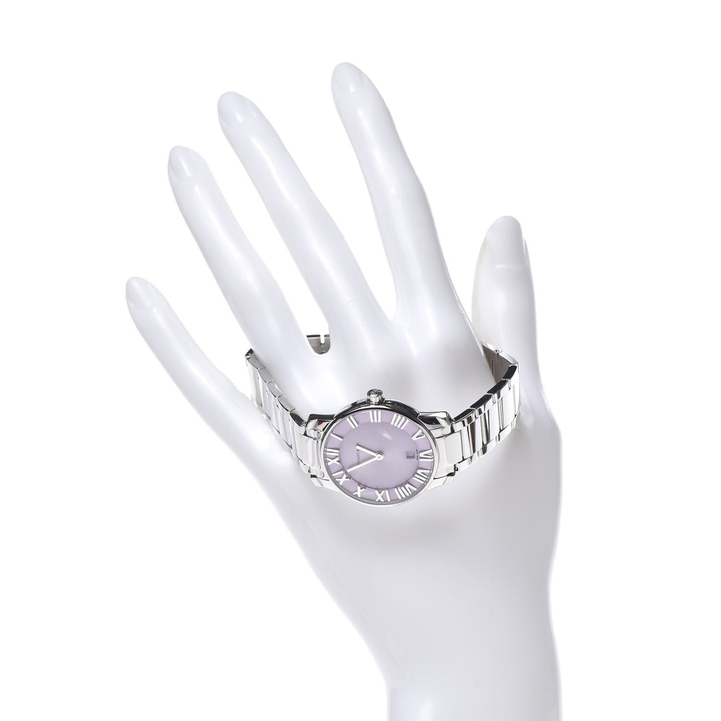 Stainless Steel 29mm Atlas 2-Hand Quartz Watch Mauve
