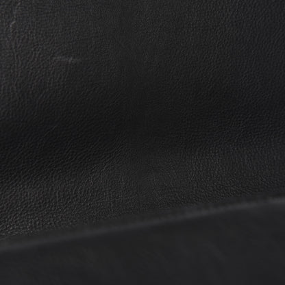 Chanel Calfskin Double Stitch Large Boy Flap Black 10 of 12