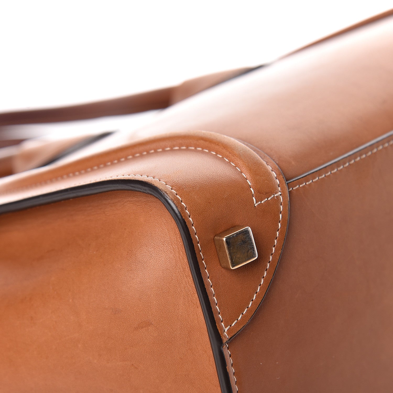 Celine Natural Calfskin Micro Luggage Tan 11 of 26