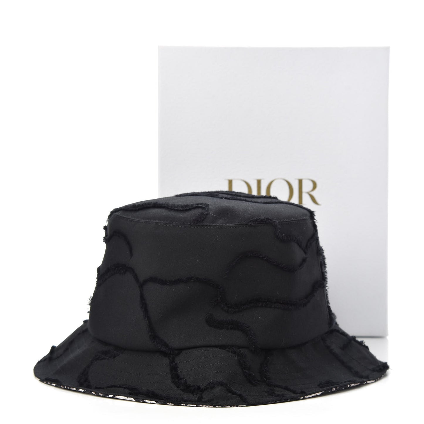 Camouflage Logo Bucket Hat 58 Black