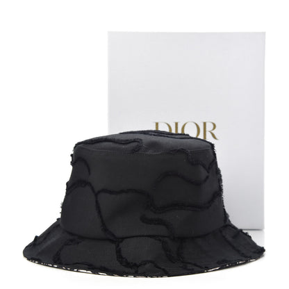 Christian Dior Camouflage Logo Bucket Hat 58 Black 7 of 7