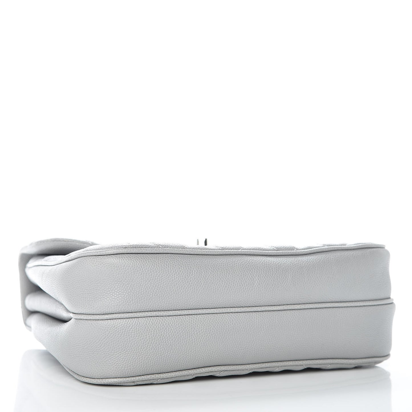 Caviar Quilted Medium Urban Companion Flap Grey