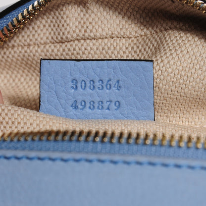 Gucci Vitello Range Small Soho Disco Bag Mineral Blue 7 of 9