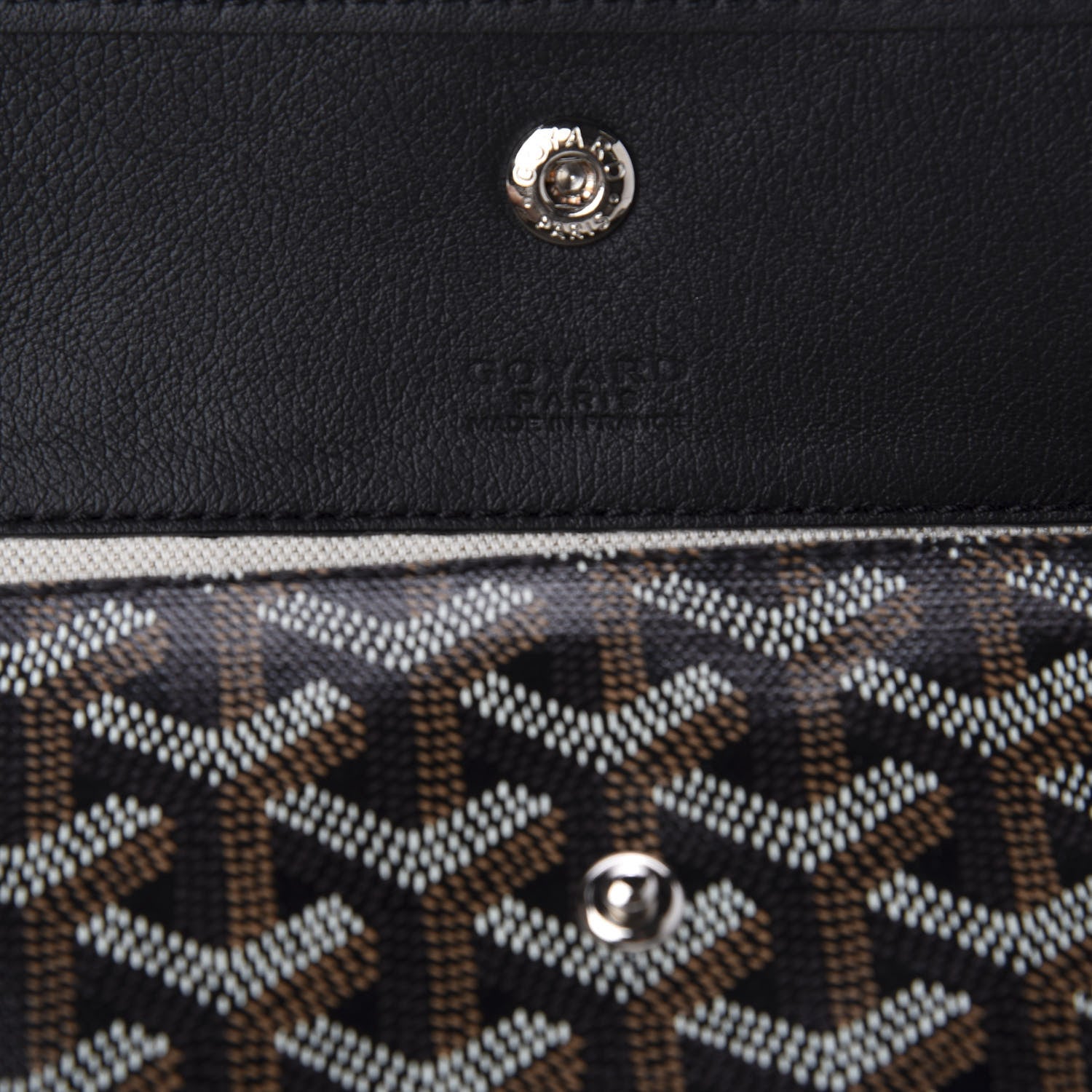Goyard Goyardine Saint Louis GM Black 8 of 9