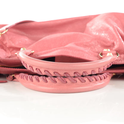 Balenciaga Agneau Giant 12 Gold Hardware City Rose Bombon Raspberry 7 of 8