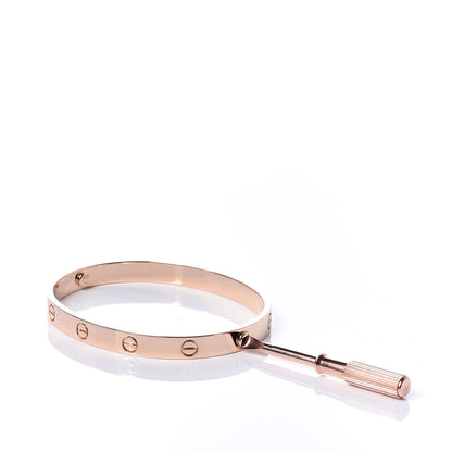 Cartier 18K Pink Gold LOVE Bracelet 18 4 of 5