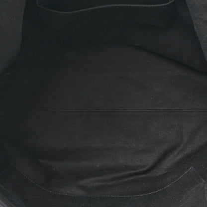 Chanel Crumpled Grained Calfskin Zip and Carry Shopping Tote Black 5 of 11