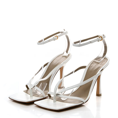 Bottega Veneta Nappa Rope Stretch Multi Strap 90mm Sandals 38 White 3 of 9
