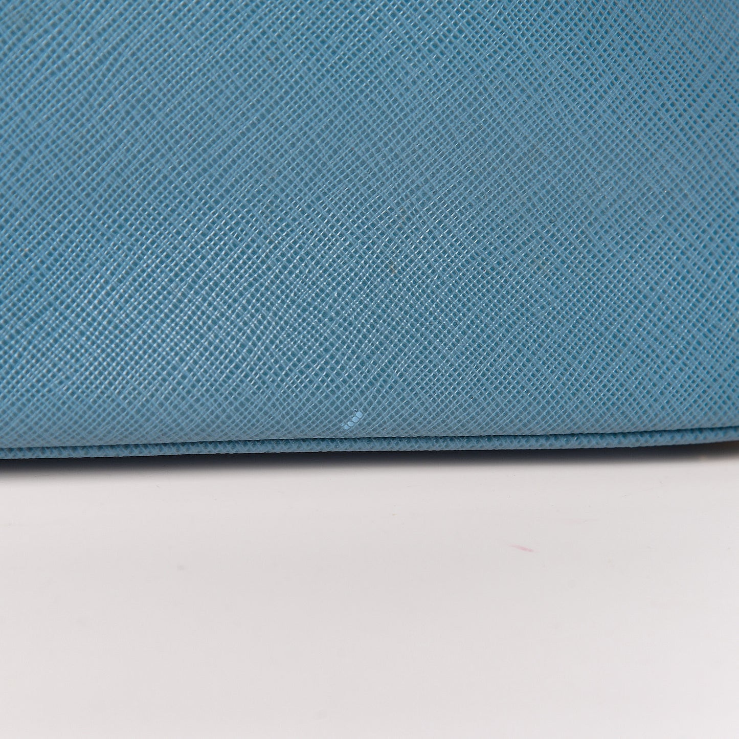 Saffiano Galleria Small Double Zip Tote Turchese