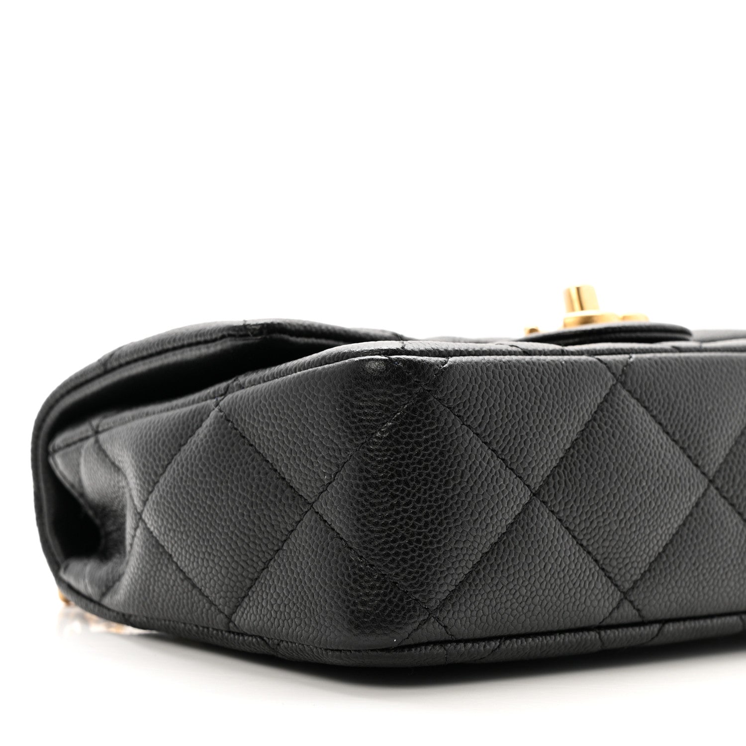 Chanel Caviar Quilted Mini Sweetheart Flap Black 9 of 11