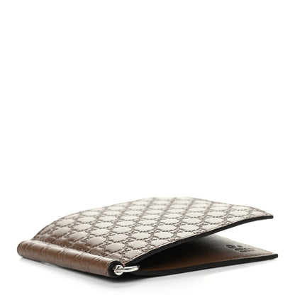 Gucci Microguccissima Bi-Fold Money Clip Wallet Acero 4 of 7