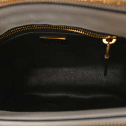 Prada Saffiano Lux Ombre Small Galleria Double Zip Tote Gradient White 5 of 8