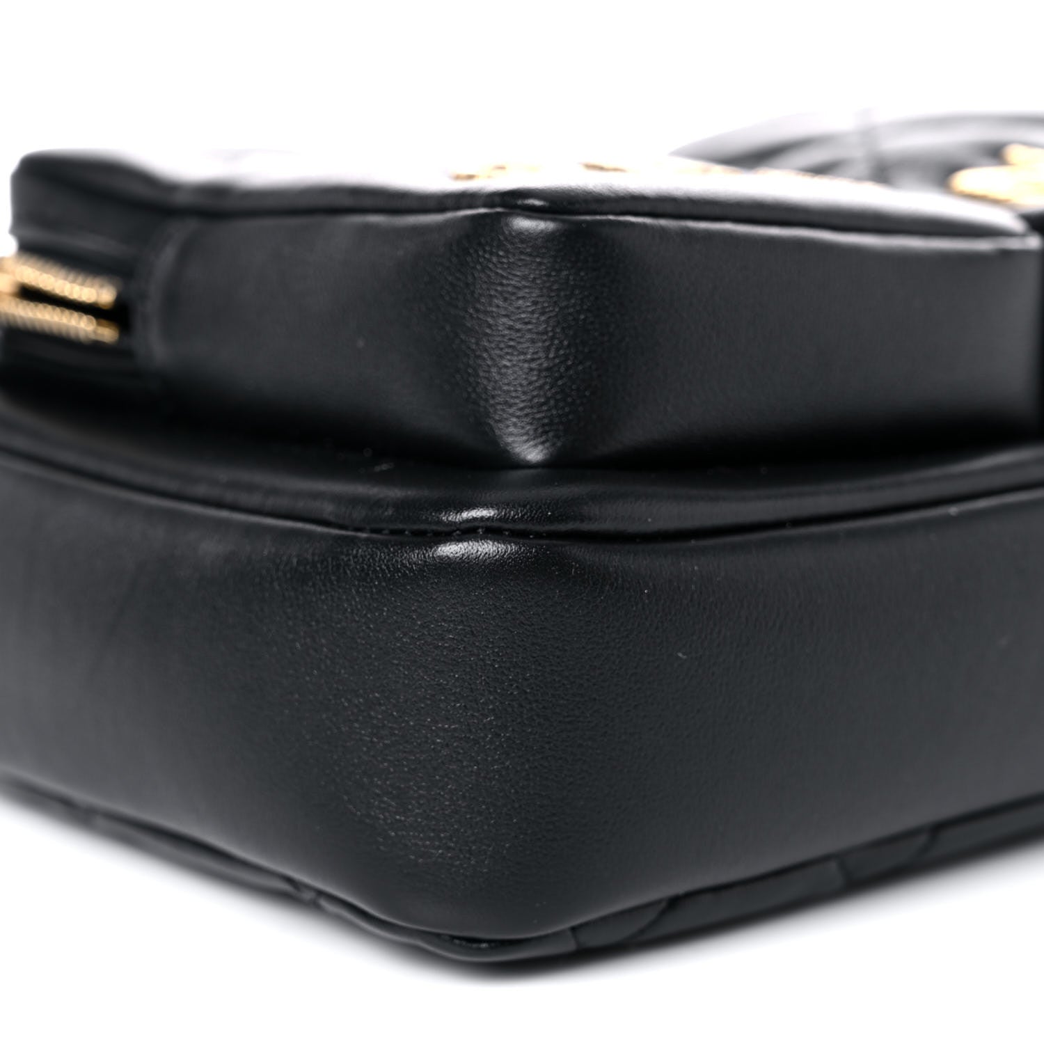 Chanel Calfskin Quilted Small Camera Case Black 8 of 11