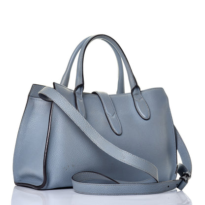 Gucci Soft Calfskin Small Jackie Top Handle Bag Light Blue 4 of 11